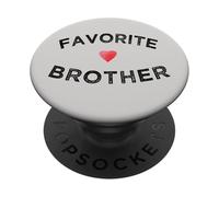 Regalo divertido para los hermanos favoritos regalo de hermanas PopSockets PopGrip Adhesivo