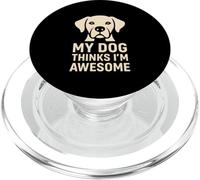 Regalo Divertido para un Amante de Las Mascotas con la Frase «Mi Perro Piensa Que Soy yo» PopSockets PopGrip para MagSafe