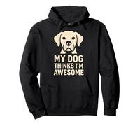 Regalo Divertido para un Amante de Las Mascotas con la Frase «Mi Perro Piensa Que Soy yo» Sudadera con Capucha