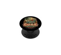 Regalo emblemático de Recuerdo de Viaje a Cuba PopSockets PopGrip Adhesivo