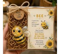 Regalo emocional de animal, recuerdo de cristal de abrazo de bolsillo con