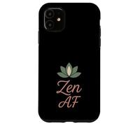 Regalo espiritual de yoga bohemio para yogui consciente flor de loto Carcasa para iPhone 11
