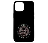 Regalo espiritual de yoga bohemio para yogui consciente flor de loto Carcasa para iPhone 15