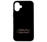 Regalo espiritual de yoga bohemio para yogui consciente flor de loto Carcasa para iPhone 16 Plus