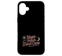 Regalo espiritual de yoga bohemio para yogui consciente flor de loto Carcasa para iPhone 16 Plus