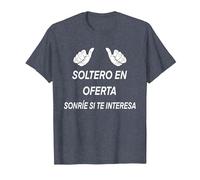 Regalo Fiesta de Divorcio, Soltero Separado Graciosa Humor Camiseta, Hombre, Azul Jaspeado, XL