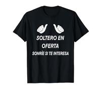 Regalo Fiesta de Divorcio, Soltero Separado Graciosa Humor Camiseta, Hombre, Negro, XL