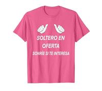 Regalo Fiesta de Divorcio, Soltero Separado Graciosa Humor Camiseta, Hombre, Rosa Jaspeado, XL