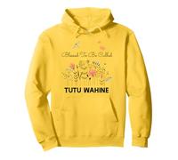 Regalo floral de Blessed To Be Called Tutu Wahine para abuela y mamá Sudadera con Capucha