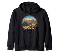 Regalo fotorrealista de Recuerdo de Viaje de la Gran Muralla de China Sudadera con Capucha