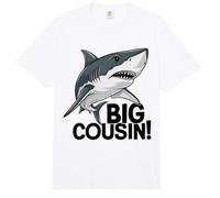 Regalo Genial para primos y Peces de tiburón, Hombres, Mujeres, niños, niñas Comfort Colors Adult Heavyweight T-Shirt