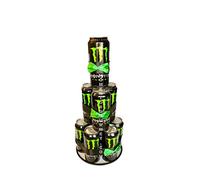 Regalo gourmet. Tarta de latas de refresco Monster