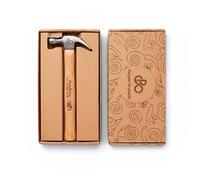 regalo grabado Martillo Personalizado Carpintero Madera Acero 450g | Martillo de carpintero 450g, Grabado láser de texto y dibujo, Cabeza de acero al carbono, Mango de madera, Caja de regalo