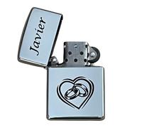 Regalo Grabado Mechero Tipo Zippo Personalizado Acero Inoxidable Gasolina