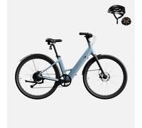(Regalo gratuito: 49,99 €) Urtopia Carbon 1 Step-Thru C La bicicleta eléctrica inteligente de carbono para una movilidad cómoda - Azul claro