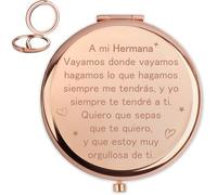 Regalo Hermana Espejos Compactos Regalo Hermana Cumpleaños Regalo Para Mi Hermana Regalos Para Hermanas Regalos Originales Para Hermana Regalos Para Hermanas Originales Regalo Navidad Hermana