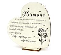 Regalo Hermana Regalos Para Hermanas Regalo Para Mi Hermana Regalo Para Hermana Regalo Hermana Cumpleaños Tablilla De Madera Regalo Para Hermana Cumpleaños Regalos Para Hermanas Originales Navidad