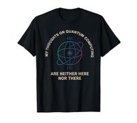 Regalo HT Stem para Profesor, Profesor, Estudiante, computación cuántica Camiseta
