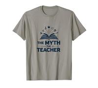 Regalo humorístico para Profesores The Myth The Legend para Hombre Camiseta, Hombre, Pizarra, 3XL