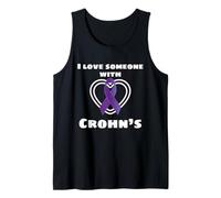 Regalo I Love Someone with Crohns and Colitis Camiseta sin Mangas