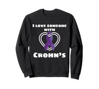 Regalo I Love Someone with Crohns and Colitis Sudadera