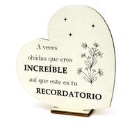 Regalo Inspiración De Madera Regalos Originales Para Mujer Regalos Motivación Regalo Amiga Regalo Para Amigas Regalos Jubilacion Regalo Abuela Regalos Amigo Invisible Regalos Navidad San Valentin