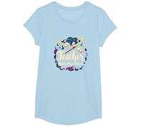 Regalo Inspirador para educadores Que Hacen Que la Magia suceda Camiseta, Niñas, Azul Bebé, Mediano