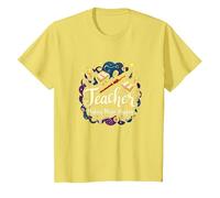Regalo Inspirador para educadores Que Hacen Que la Magia suceda Camiseta, Niños, Limón, 12 años
