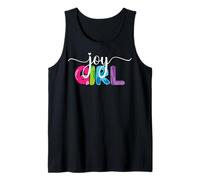Regalo Joy Girl para Mujeres y niñas Felices, Linda Felicidad Camiseta sin Mangas