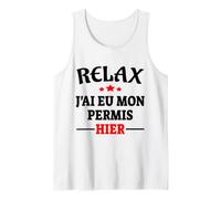 Regalo Licencia de Conducir Código de Carretera Humor Camiseta sin Mangas
