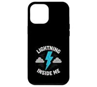 Regalo Lightning Bolt Storm Mood Regalo para Amantes de Las tormentas Carcasa para iPhone 12 Pro MAX