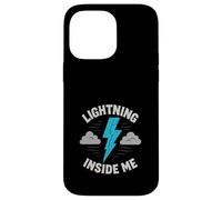 Regalo Lightning Bolt Storm Mood Regalo para Amantes de Las tormentas Carcasa para iPhone 14 Pro MAX