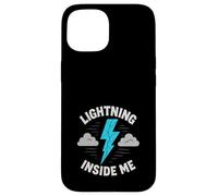 Regalo Lightning Bolt Storm Mood Regalo para Amantes de Las tormentas Carcasa para iPhone 15