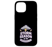 Regalo Lightning Bolt Storm Mood Regalo para Amantes de Las tormentas Carcasa para iPhone 15