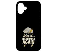 Regalo Lightning Bolt Storm Mood Regalo para Amantes de Las tormentas Carcasa para iPhone 16 Plus