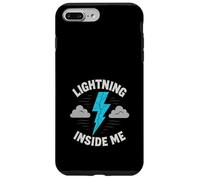 Regalo Lightning Bolt Storm Mood Regalo para Amantes de Las tormentas Carcasa para iPhone 7 Plus/8 Plus