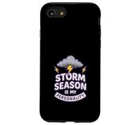 Regalo Lightning Bolt Storm Mood Regalo para Amantes de Las tormentas Carcasa para iPhone SE (2020) / 7/8