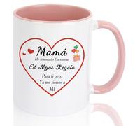 Regalo Madre Taza Dia de la Madre Regalos Mama Regalos Cumpleaños Madres Originales para Mamas Primerizas Mama Postparto Embarazada Día de la Madres para Mamá Personalizado Navidad Reyes