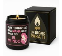 Regalo Madre - Vela Original con Mensaje Divertido, Idea para Cumpleaños Mamá, Detalles Únicos y Simpáticos, Regalo Día de la Madre