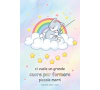 Regalo Maestra Fine Anno - Agenda 2026/2027: Planner Settimanale e Mensile in Italiano | Idee Regalo Maestre Fine Anno - Formato A5