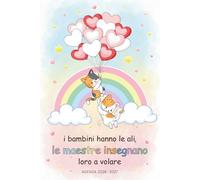 Regalo Maestre Fine Anno: Agenda 2026 2027, Pianificatore Settimanale e Mensile per Insegnati Scuola Primaria, la Settimana su una Doppia Pagina - Formato A5