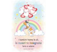 Regalo Maestre Fine Anno: Agenda 2026 2027, Pianificatore Settimanale e Mensile per Insegnati Scuola Primaria, la Settimana su una Doppia Pagina - Formato A5