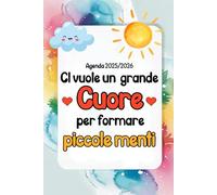 Regalo maestre fine anno: Agenda a5 Settimanale e Planner per Ringraziare gli insegnanti di scuola elementare , primaria o asilo .12 mesi. Idea per un pensierino utile e carino