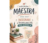 regalo maestre fine anno: Agenda grazie 2026/2027 | Settimanale E Mensile