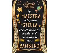 Regalo maestre fine anno: Agenda maestra 2026/2027 | Diario Settimanale 2 pagine = 1 settimana | Per insegnante di scuola elementare e dell'asilo.