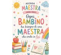 Regalo Maestre Fine Anno: agende personalizzate per maestre | Grazie Maestra 2026/2027