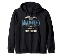 Regalo Malagueño Es Rozar La Perfección Màlaga Divertido Sudadera con Capucha