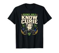 Regalo Marie Curie para Profesora de Stem para Mujeres en Ciencias Camiseta