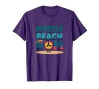 Regalo Myrtle Beach Bum Vacation Sun Fun para Amantes de la Playa Camiseta, Hombre, Morado, S