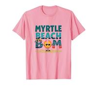 Regalo Myrtle Beach Bum Vacation Sun Fun para Amantes de la Playa Camiseta, Hombre, Rosado, XXL